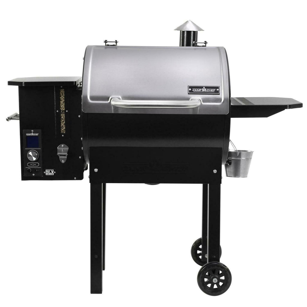 Pellet Grill Smoker Outdoor CooStation BBQ Warming Rack Auto Start Ignition