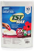 Camco TST MAX RV Toilet Treatment Drop-INs | Control Unwanted Odors and Break Down Waste and Tissue | Septic Tank Safe | Hibiscus Breeze Scent | 10-pack (41603)