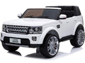 Land Rover Discovery 12v Kids Battery Powered Car 2 Seater White (2.4ghz RC)