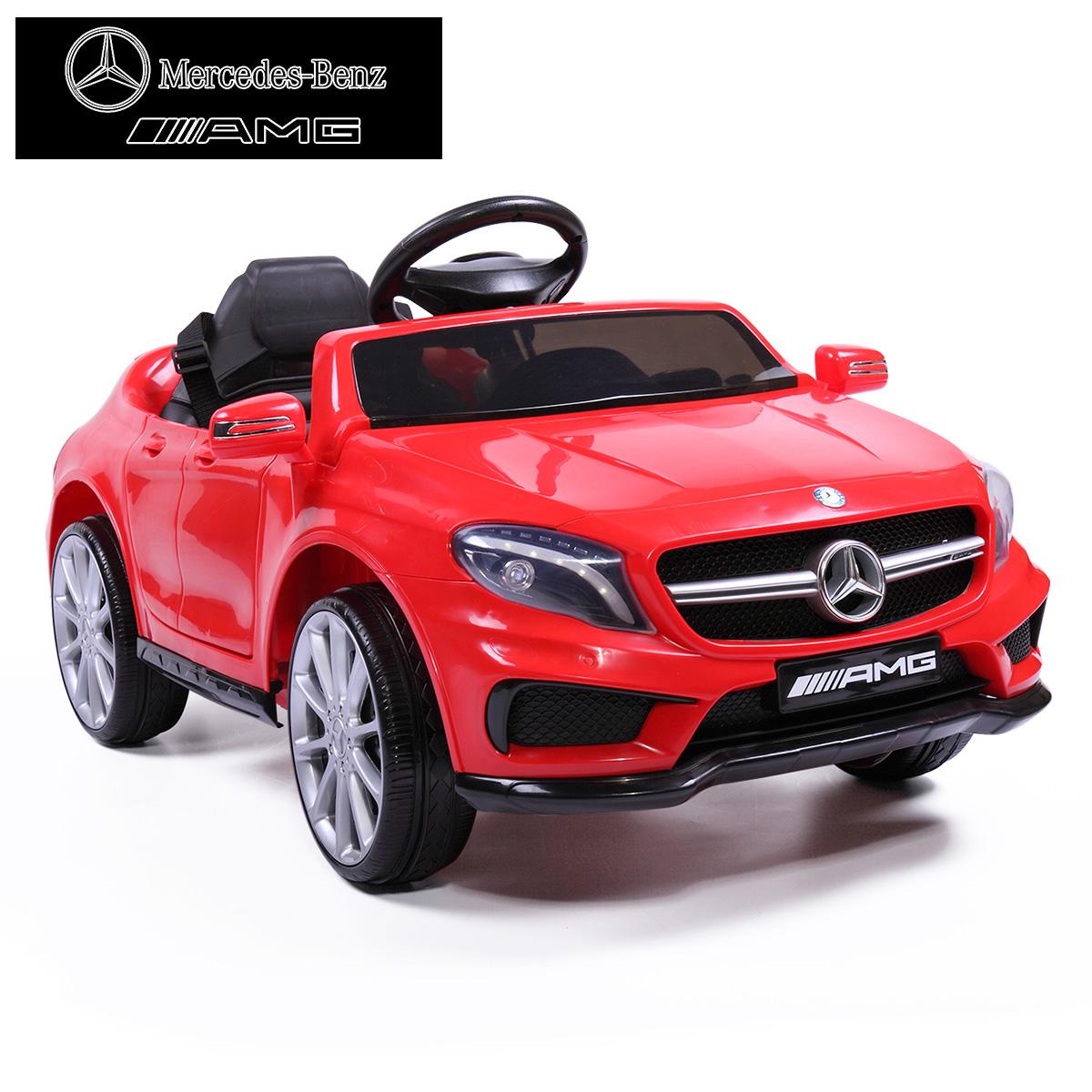 Tobbi 6V Kids Ride On Electric Car Mercedes Benz Licensed MP3 RC Remote Control Red