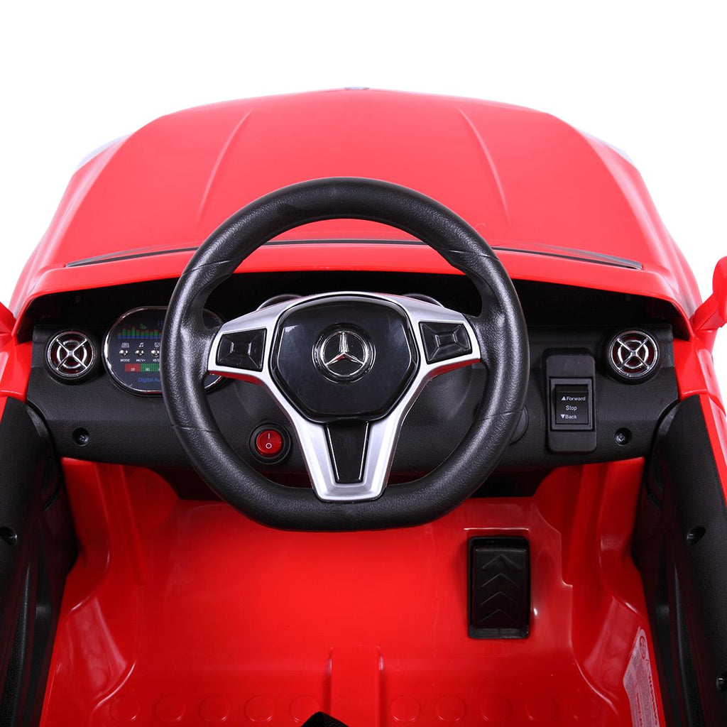 Tobbi 6V Kids Ride On Electric Car Mercedes Benz Licensed MP3 RC Remote Control Red
