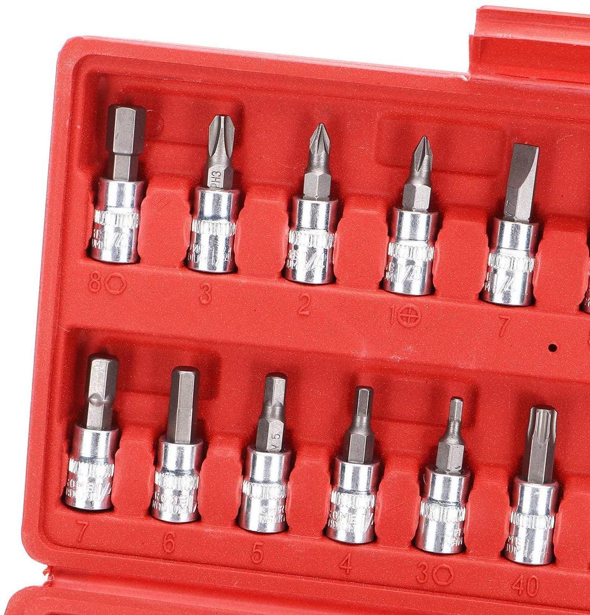 Peixiang Sturdy Hand Tools 46Pcs 1/4inch Car Repair Socket Tools Set Spanner Ratchet Wrench Kit Hand Tools Safety