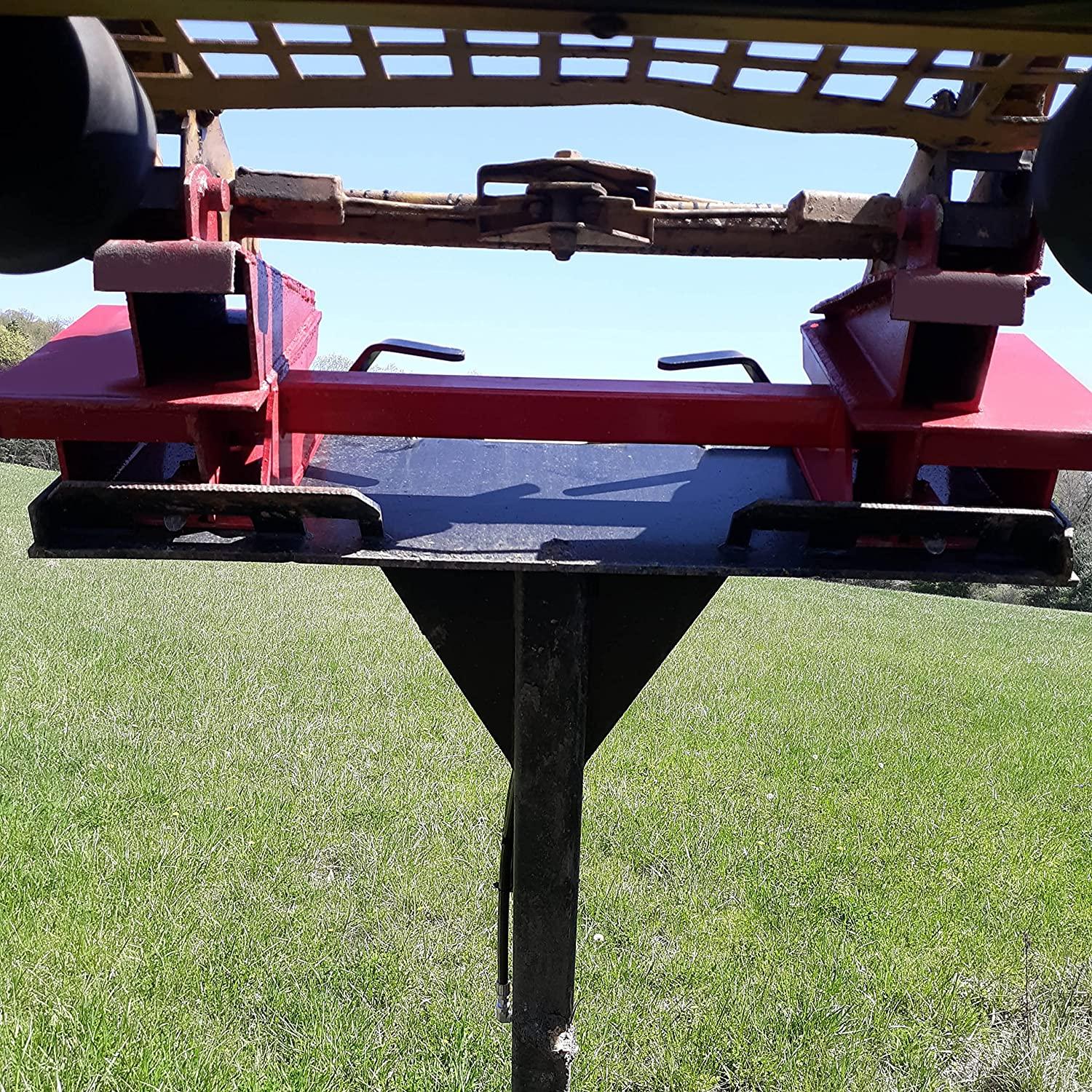 Universal Skid Steer  Tach Conversion Adapter Mount Plate Bobtach Attach Adapter