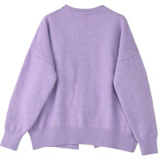 ripped with lace plus size sweater