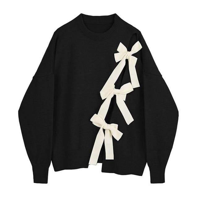ripped with lace plus size sweater