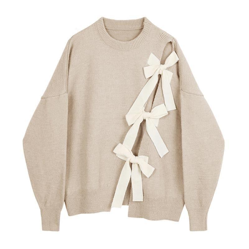 ripped with lace plus size sweater
