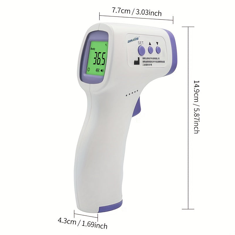No-Touch Forehead Thermometer, Digital Infrared Thermometer For Adults And Kids, Touchless Baby Thermometer, LarLED Digits, Quiet Feedback, Non Contact , Christmas Halloween Gift