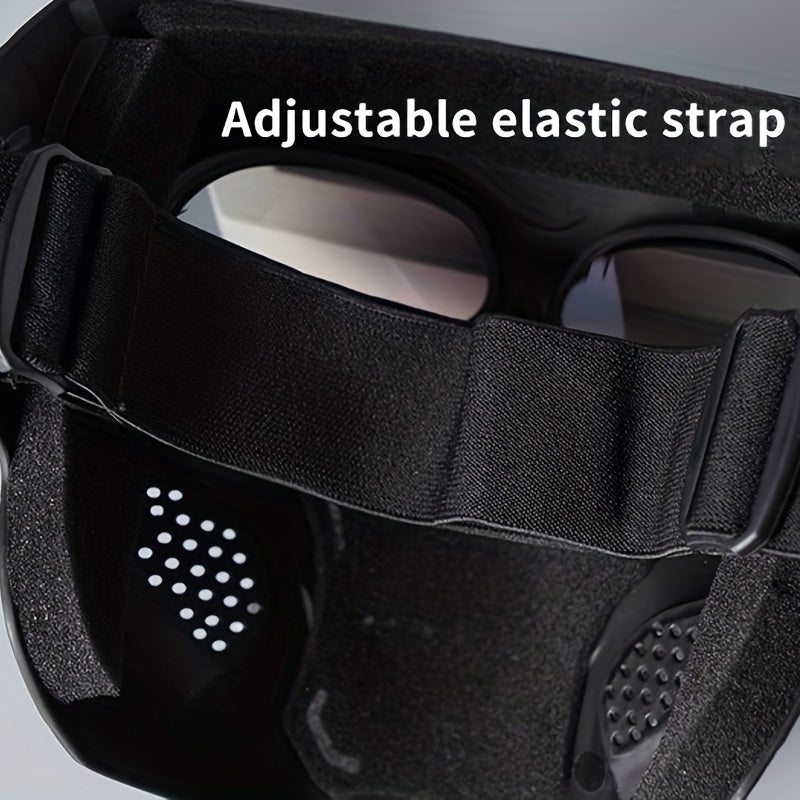 Skull Mask, Tactical Full Face Protection Outdoor Cycling Windproof Goggles, Sports &amp; Outdoor Supplies Cross-country Motorcycle Goggles Sports Riding
