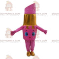 Pink Lipstick BIGGYMONKEYMascot Costume
