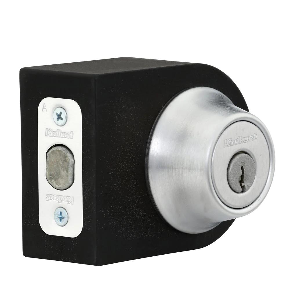 660 Series Satin Chrome Single Cylinder Deadbolt