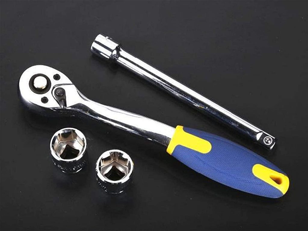 kengbi Exquisite WorkmanLong Service Life 121 pcs Tool Set Hand Tools for Car Repair Ratchet Spanner Wrench Socket Set Professional Car Repair Tool Kits (Color : 121 pcs Sets)