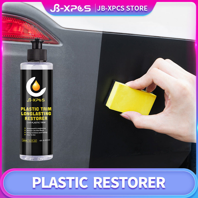 Restore Your Car's Plastic, Rubber, And Vinyl To A Like-Shine With  Polish Auto Detailing!