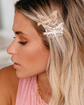 Monarch Hair Clip Set