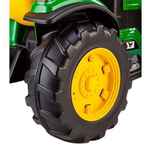 Peg PeJohn Deere Ground Loader 12-Volt Battery-Powered Ride-On