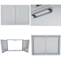Signature Series 30 in. 304  Steel Double Access Door