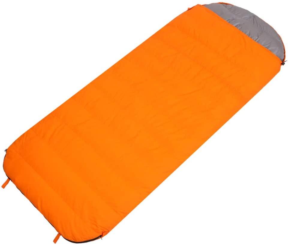 TSQ Outdoor Down Sleeping Bag, Widened and Lengthened, Waterproof and Cold-Proof Fabric, can be expanded into Quilt, Camping Travel Supplies.