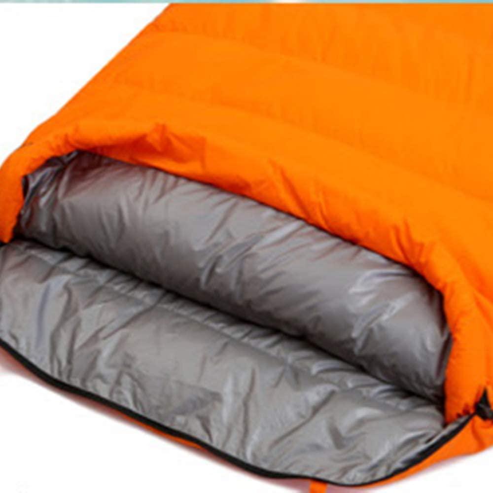 TSQ Outdoor Down Sleeping Bag, Widened and Lengthened, Waterproof and Cold-Proof Fabric, can be expanded into Quilt, Camping Travel Supplies.