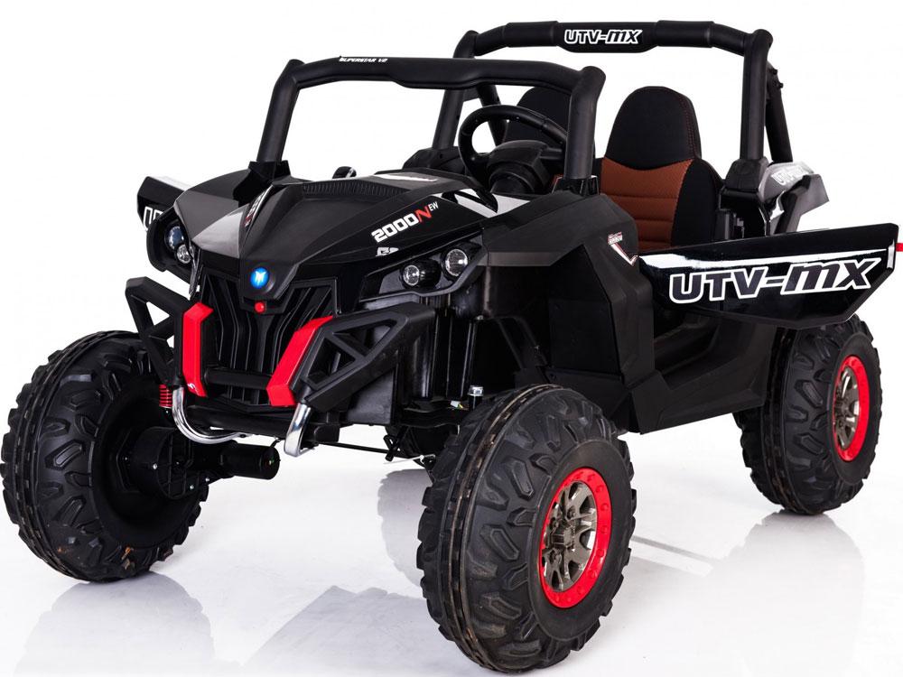 Mini Moto UTV 4x4 12v  -  Kids Electric Ride On Car  - Black