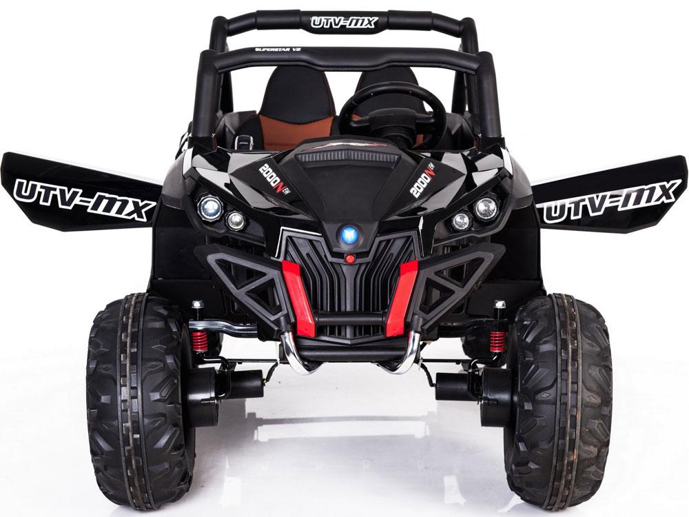 Mini Moto UTV 4x4 12v  -  Kids Electric Ride On Car  - Black