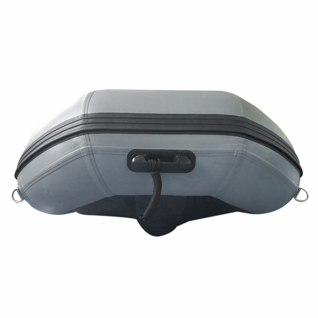 ALEKO Inflatable Air Floor Fishing Boat - 8.4 Foot - Gray