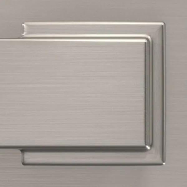 Century Satin Nickel Single Cylinder Deadbolt with Merano Entry Door Lever Combo Pack