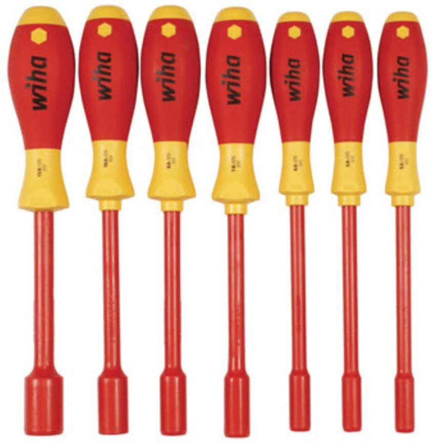 Nut Driver Set; Insulated; Metric; 7 Piece
