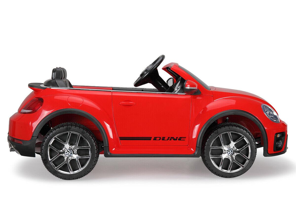 Hommoo Kids Ride on Car, 12V Beetle Electric Kids Ride On Cars Motorized Vehicles for Girls, Toy Gift for Children Child Boys