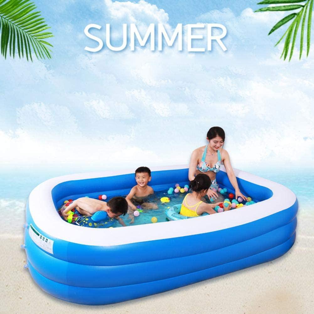 settencas Inflatable Swimming Pool Summer Outdoor Children's Paddling Pool Thick Inflatable Swimming Pool
