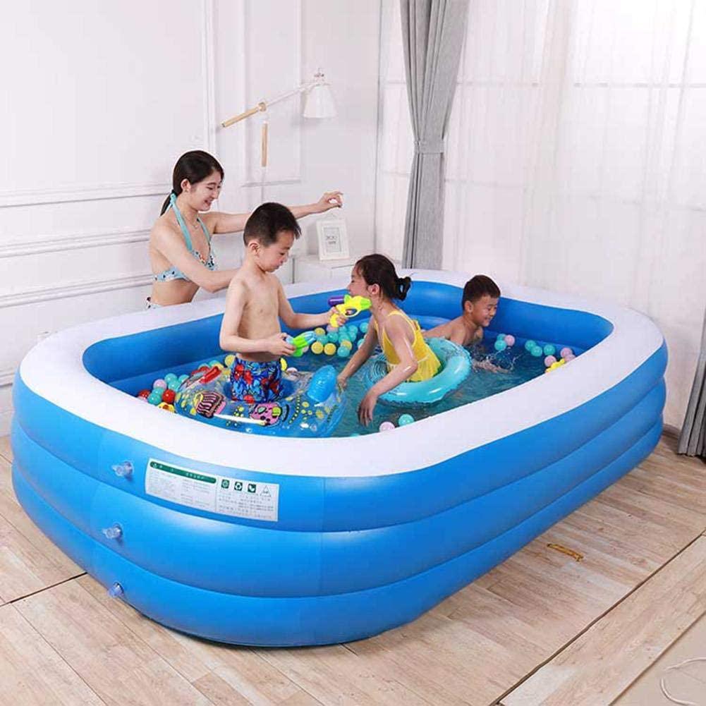 settencas Inflatable Swimming Pool Summer Outdoor Children's Paddling Pool Thick Inflatable Swimming Pool