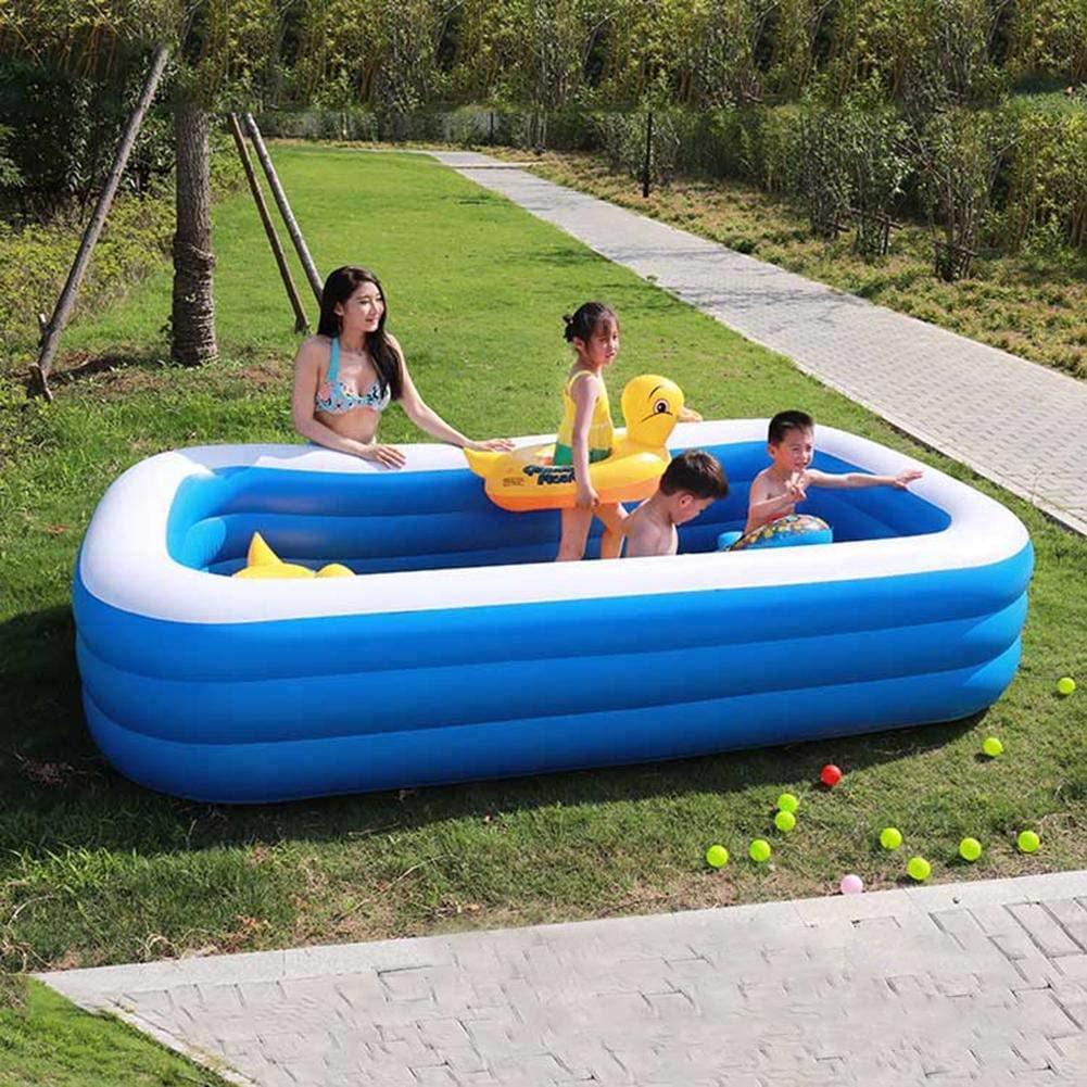 settencas Inflatable Swimming Pool Summer Outdoor Children's Paddling Pool Thick Inflatable Swimming Pool