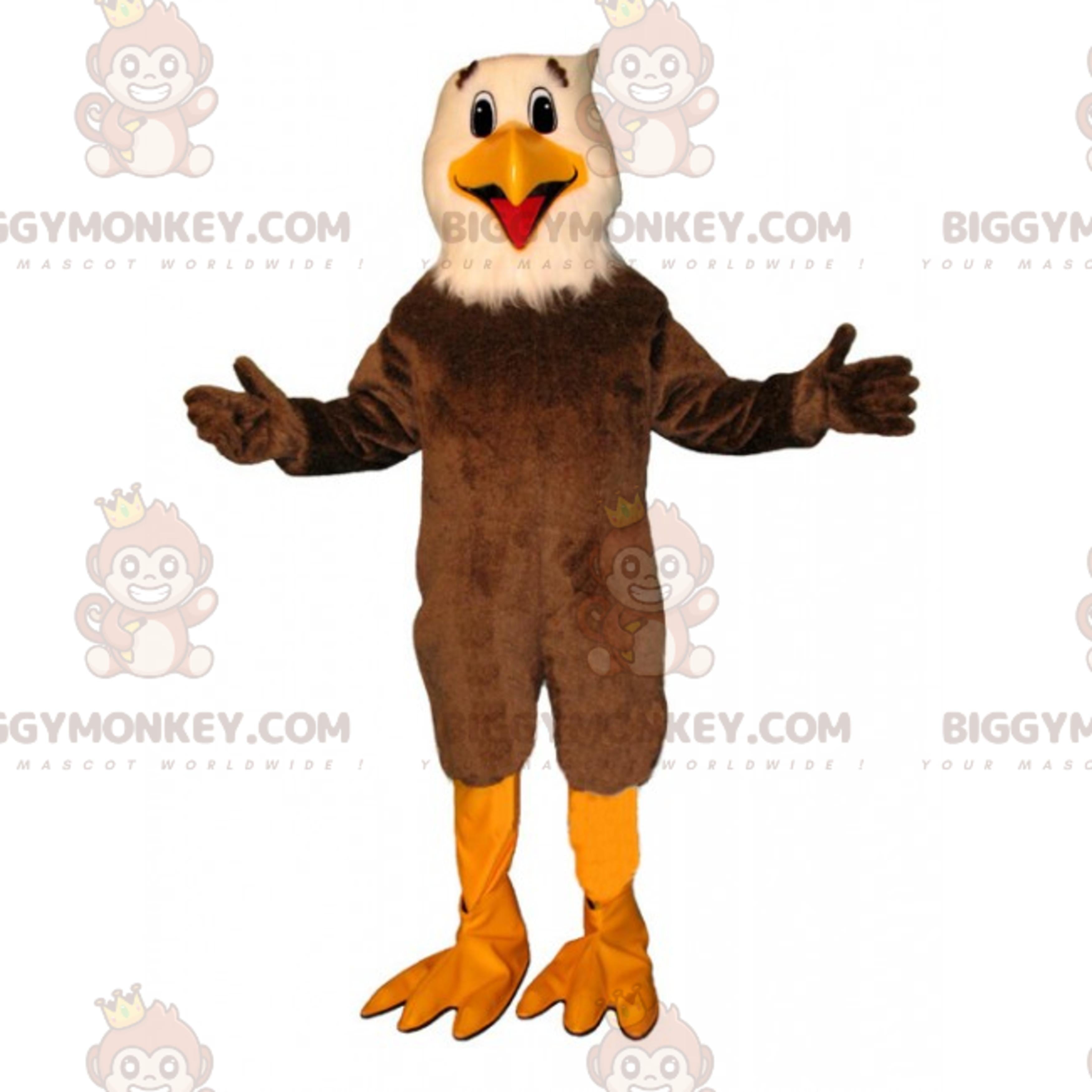 BIGGYMONKEYSmiling Eagle Mascot Costume