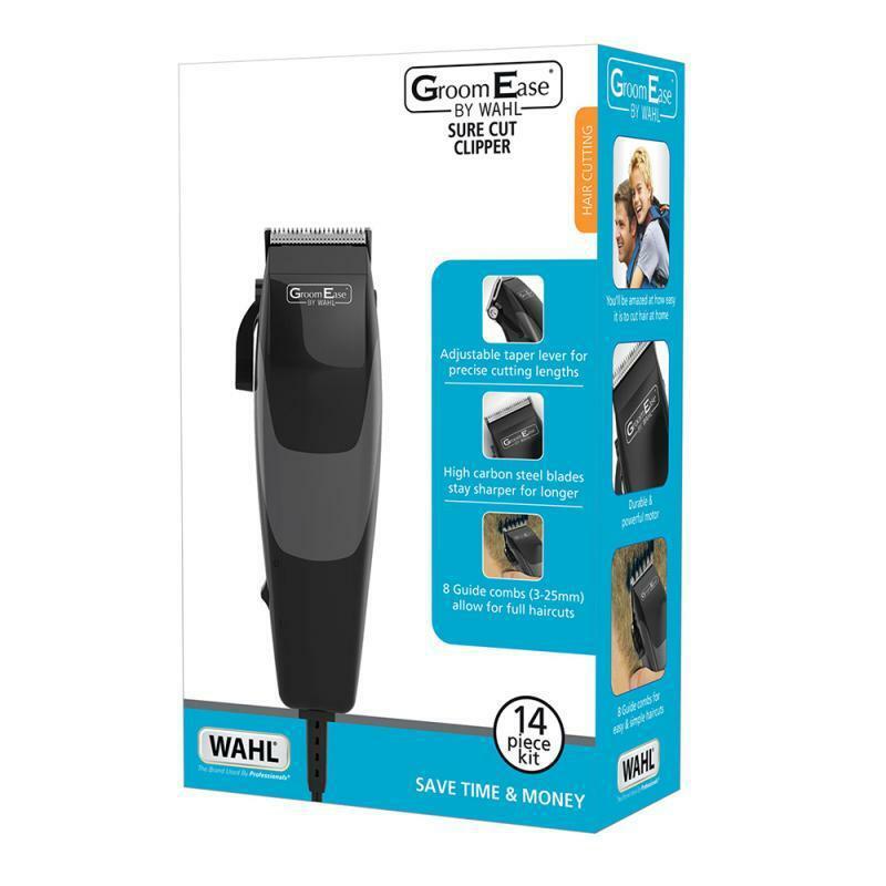 Wahl 79449/417 GroomEase Thumb Adjustable Taper Lever Sure Cut Hair Clipper