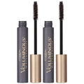 L'Oreal Paris Voluminous Original Waterproof Mascara, Black, 2 count