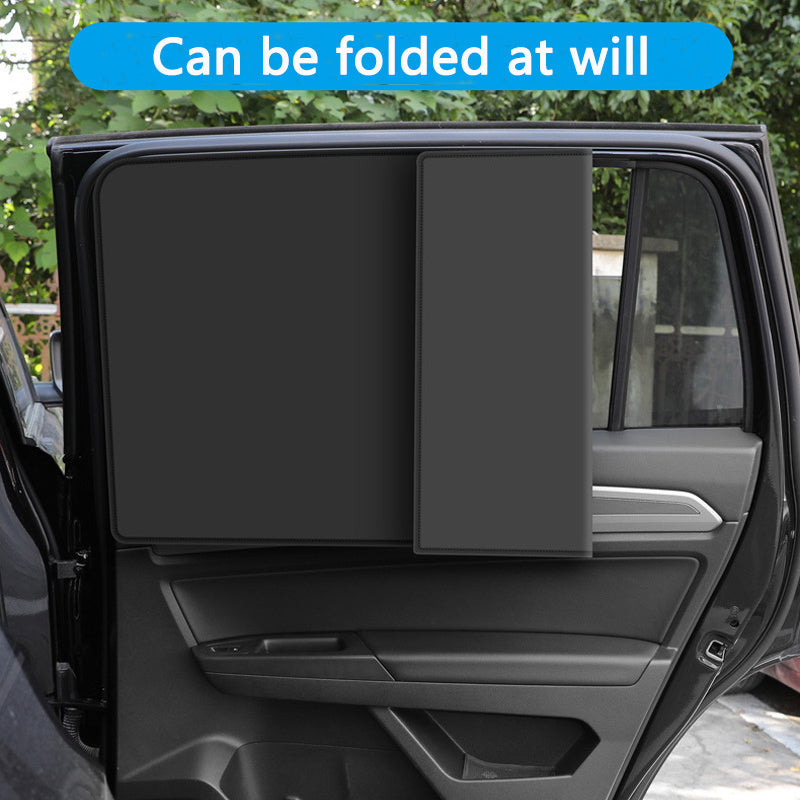 Keep Your Car Cool And Protected With Our Universal Magnetic Suction Window Sunshade!