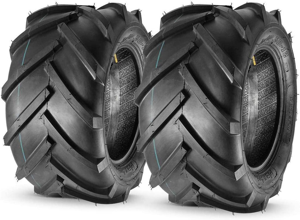 MaxAuto 2PCS 23x10.50-12 AG Tires for Garden Tractor Lawn Riding 6ply Rated