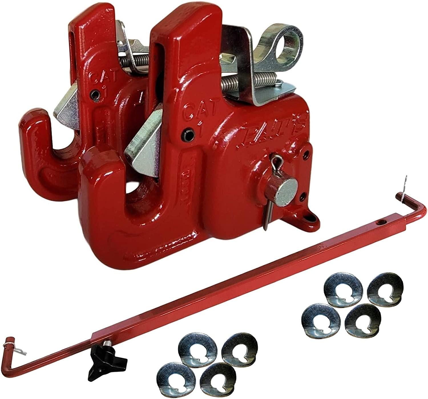 Pat's Easy Chanwith Stabilizer Bar - Best  Hitch System On The Market – Flexible, Durable and Affordable (RED CAT #1)