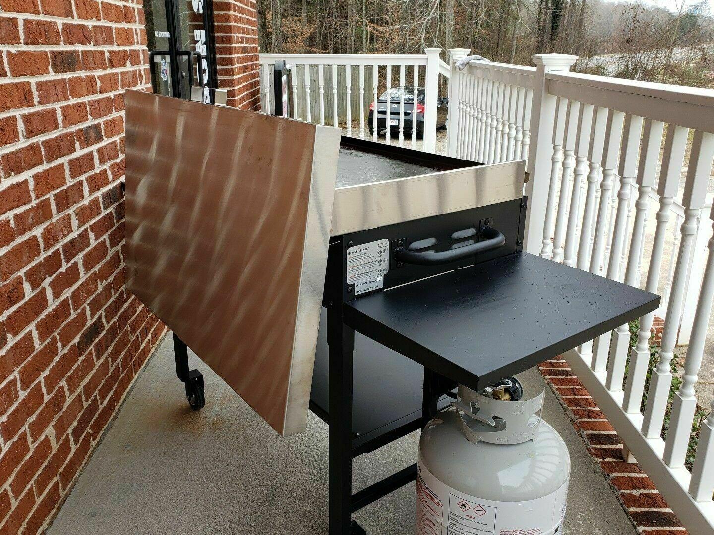 36"  Griddle  cover lid & windscreen front-gridddle not inclu