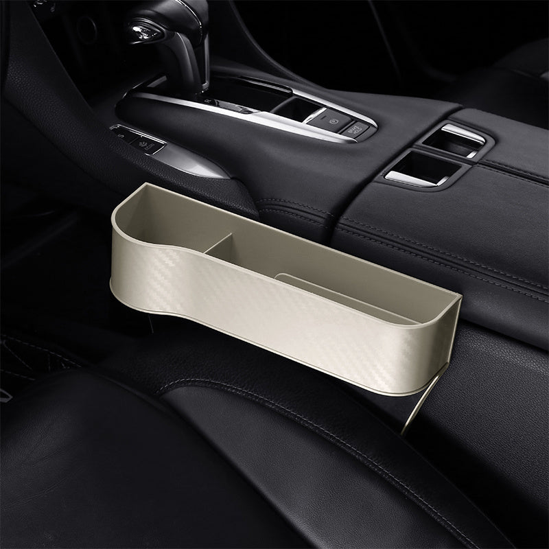 1pc Car Seat Gap Filler Organizer, Multifunctional Car Seat Key Holder Passenger Driver Front Seat Side StoraBox With Cup Holder