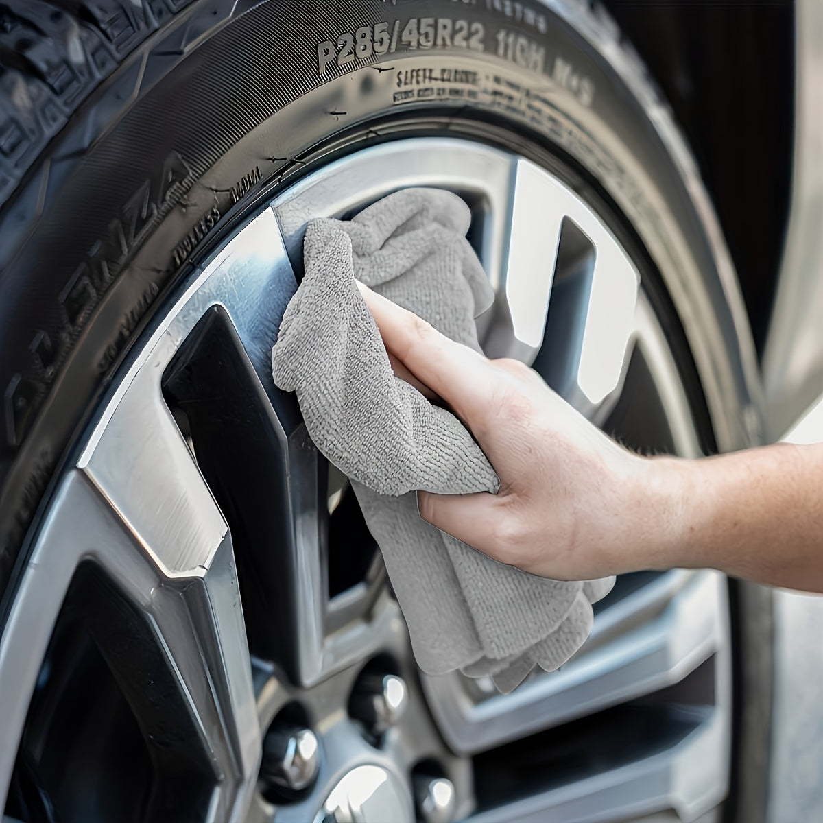 Microfiber Car Towel Set  Dry Absorbent