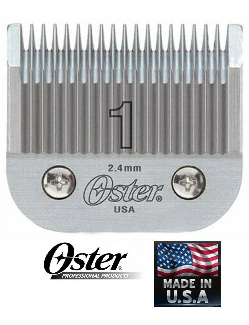 OSTER 76 Classic Hair Stylist Barber CLIPPER KIT #000,#1 Detachable Blade SET