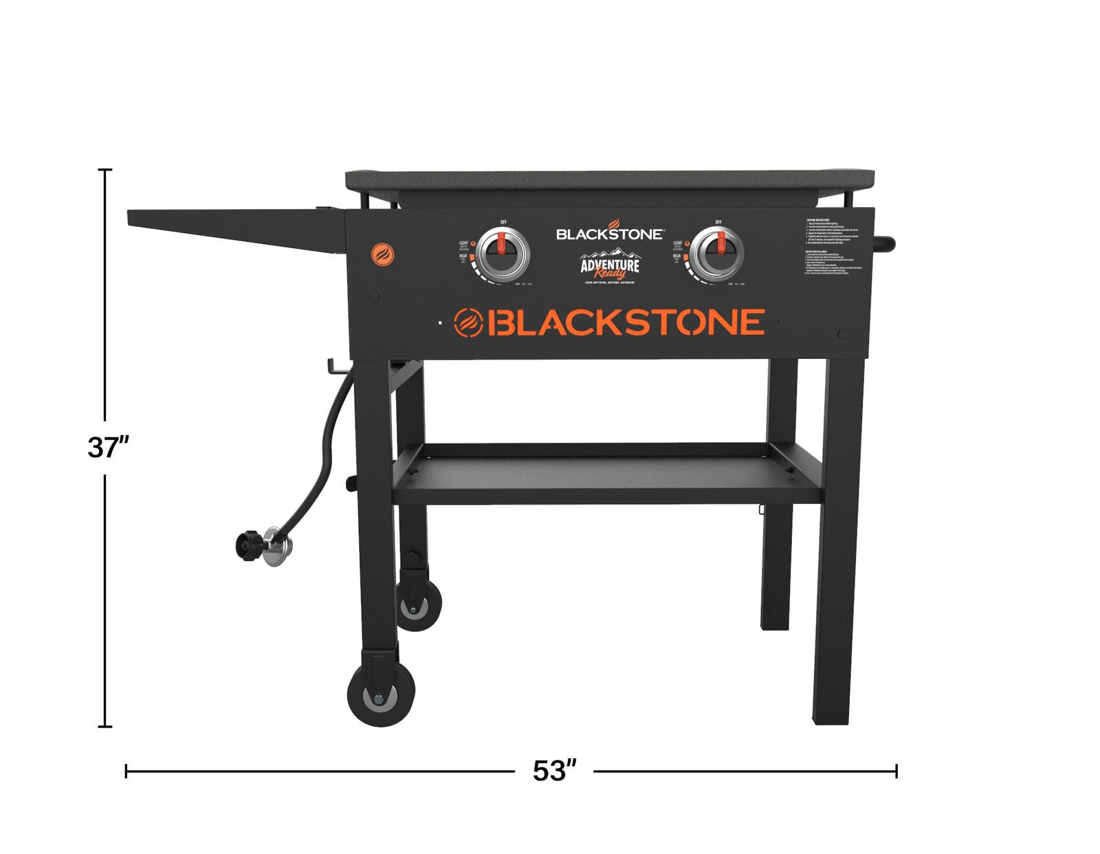 Griddle Portable Gas Grill 28 Inch 2 Burner BBQ CooOutdoor
