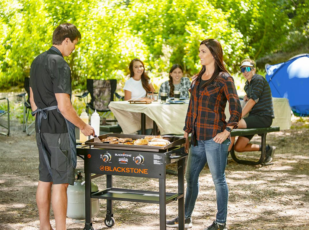 Griddle Portable Gas Grill 28 Inch 2 Burner BBQ CooOutdoor