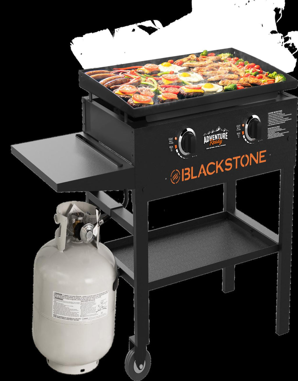 Griddle Portable Gas Grill 28 Inch 2 Burner BBQ CooOutdoor