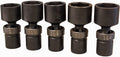 SK Hand Tools 34302 5-Piece 1/2-Inch Drive 6 Point Swivel Fractional Impact Socket Set