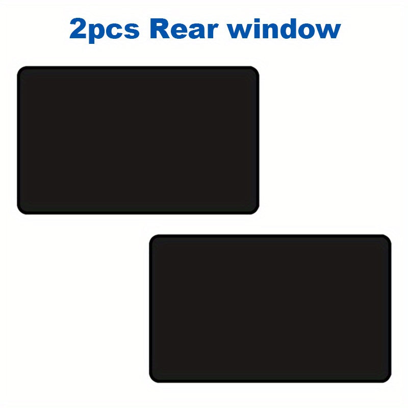 4pcs Car Magnet Side Window Sunshade Curtain Magnetic Black Shading Net Sunshade Insulation Privacy Curtain Row Car Window Sunshade Curtain Universal