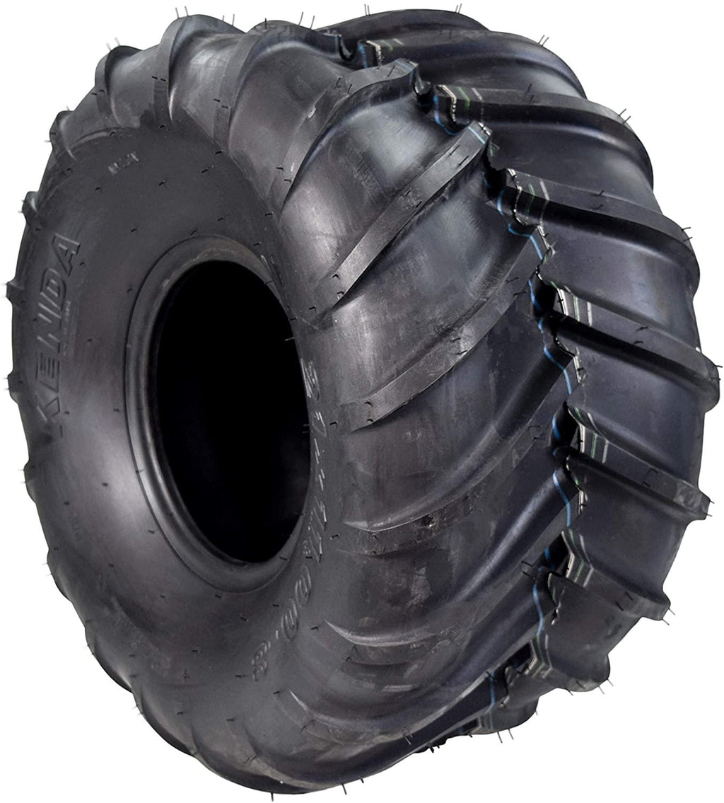 Kenda Tires Lawn and Garden Rear Mower Tires for Grasshopper Mowers with Bottle Opener Key Chain (21x11-8 2 Pack)