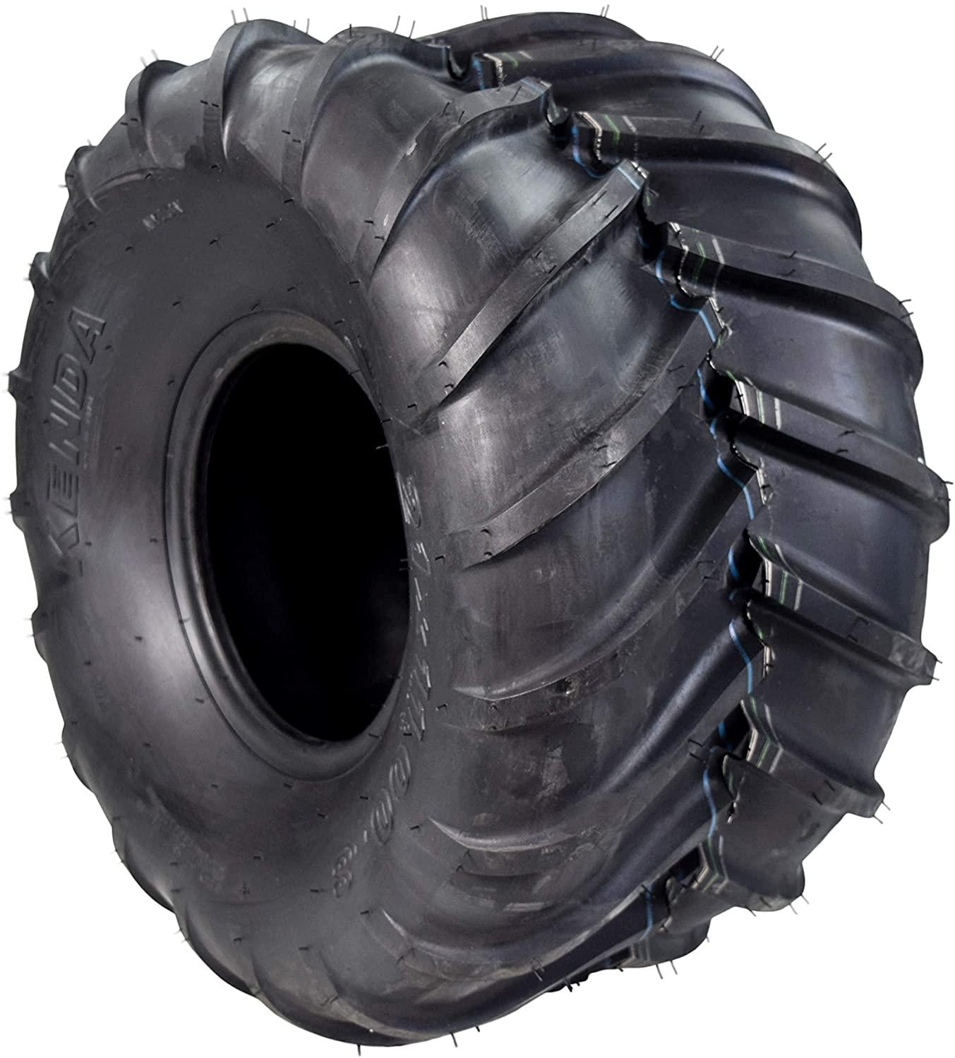 Kenda Tires Lawn and Garden Rear Mower Tires for Grasshopper Mowers with Bottle Opener Key Chain (21x11-8 2 Pack)