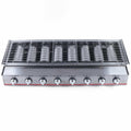 commercial 8 burners lpg gas bbq outdoor picnic barbecue cooker  steel