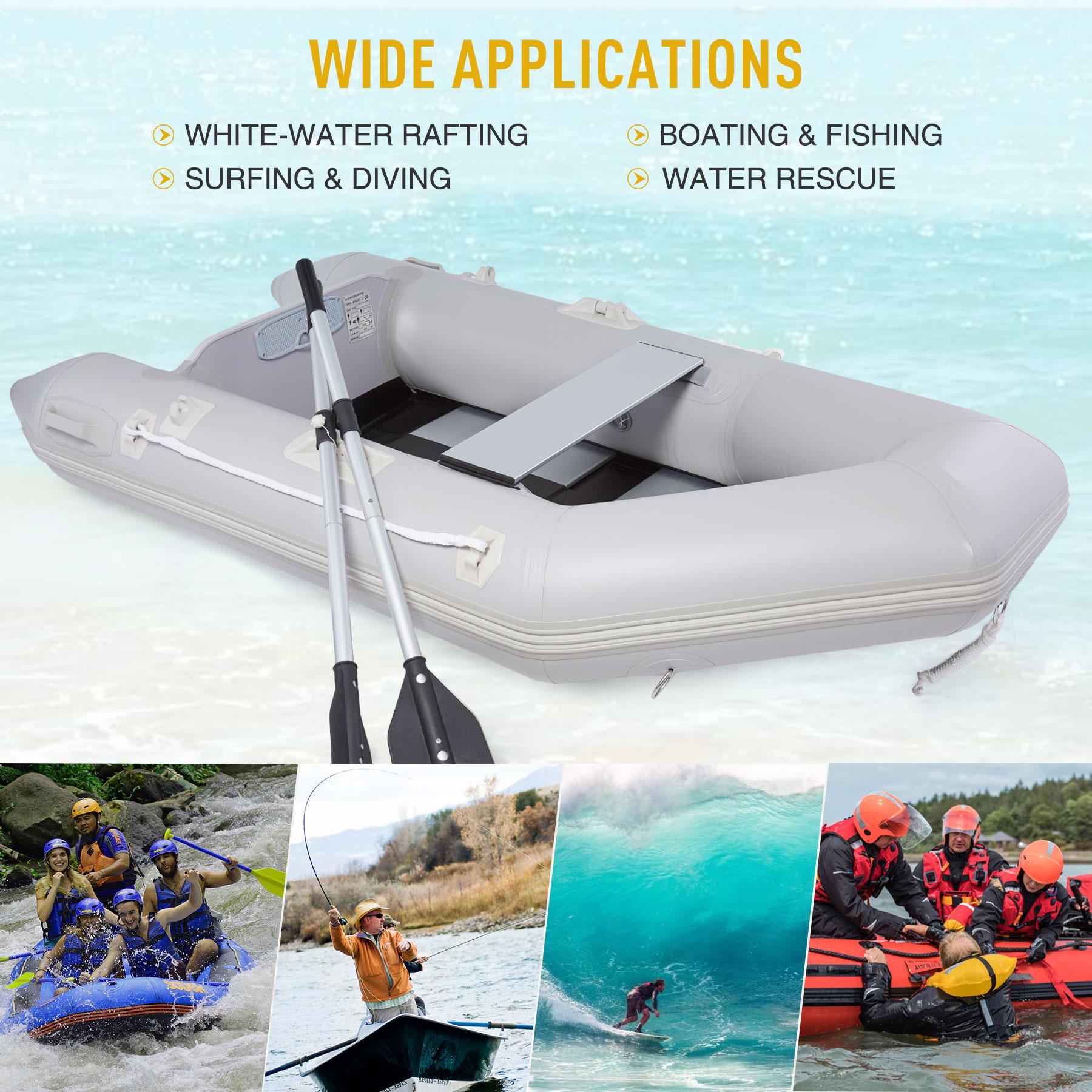 Preenex PVC 7.5ft Raft for Adults on Rivers Lakes More Portable Inflatable Boat