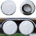 4 Pack Waterproof Tire Covers: Protect Your RV Trailer Camper Wheels from Corrosion!